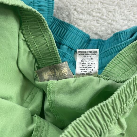 Bundle lot of 2 90s or y2k Studio Works blue and green shorts, size 18 - Picture 5 of 13